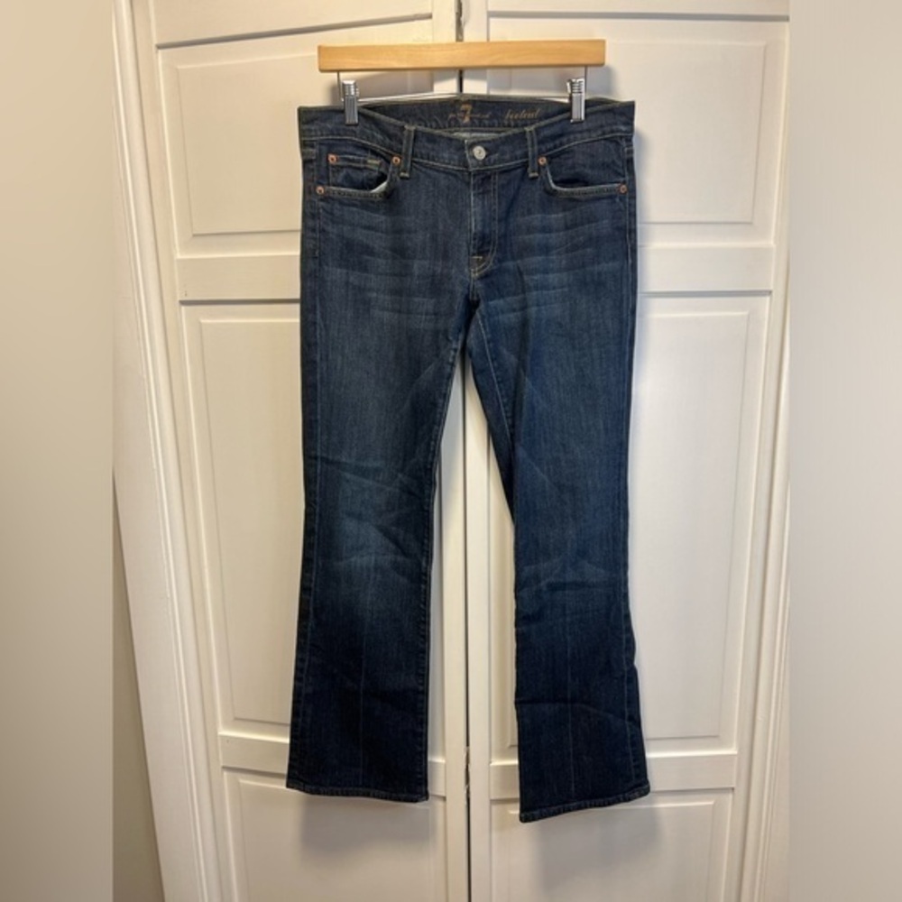7 For All Mankind Bootcut Jeans Size Women’s 31 Color Blue